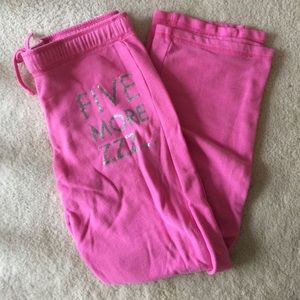 Gilly Hicks / Abercrombie & Fitch Pink Sweatpants.